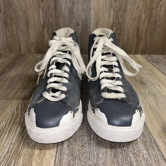 Nike SB Blazer Jackie Robinson Brooklyn Dodgers High Top Mens US Size 8.5 Shoes - Picture 3 of 11